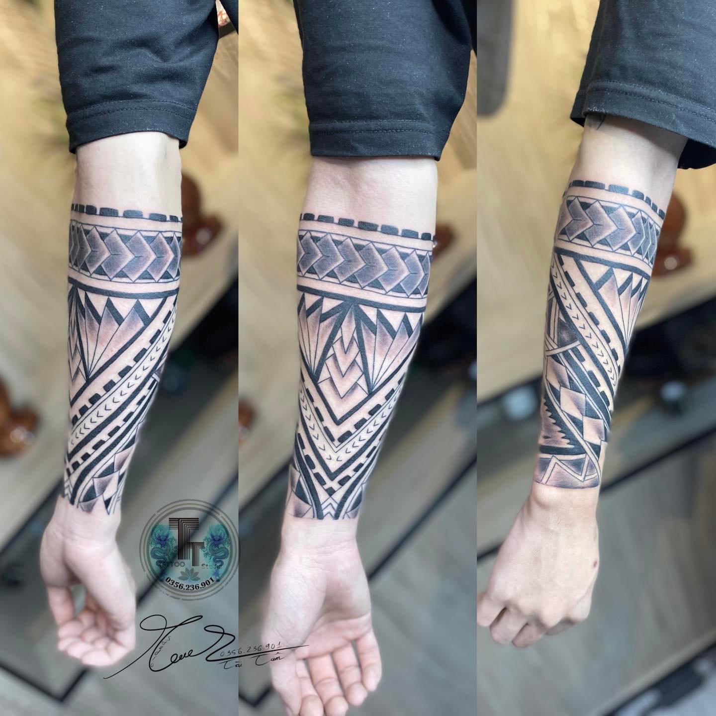 Tattoo maori, mandala...